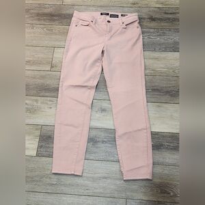 Buffalo David Bitton Pink Women's Midrose Ankle Grazer Jeans Size 6/28